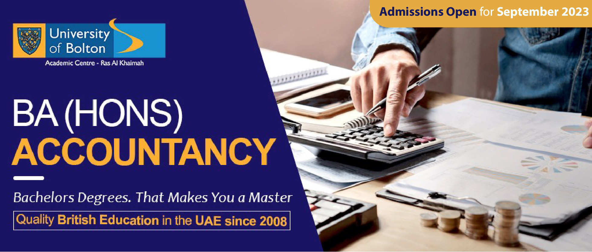 BA Accountancy In Dubai. Best University For BA Accountancy, UAE